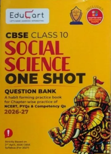 One Shot Cbse Question Bank Social Science-10 (2026-27)