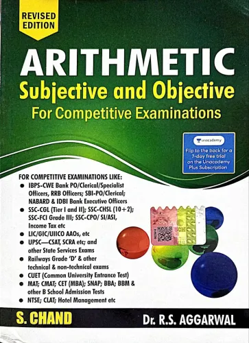 Arithmetic Subjective And Objective For Comp. Exam