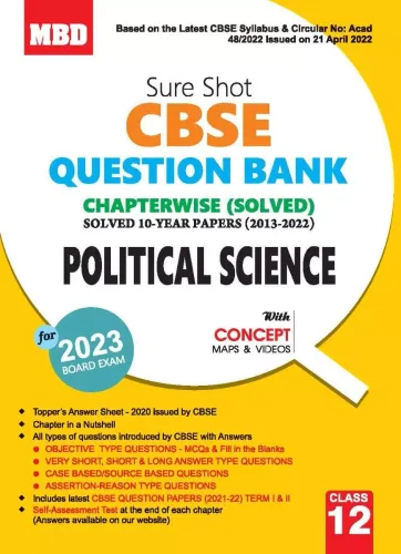 Sure Shot Cbse Qestion Bank C.w. Political Science-12