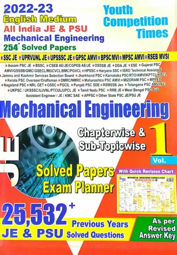 JE Mechanical Engineering Sol. Papers (vol-1) 25532 (E)