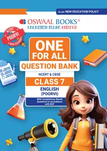 CBSE Class 7 One for All English (Poorvi) For 2026-27 Exam | As Per Latest NCERT & CBSE Syllabus | Chapter-wise Question Bank, Revision Notes, Literature, Grammar & Competency Based Questions
