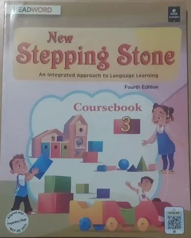 New Stepping Stone Course Book for class 3 Latest Edition -2024