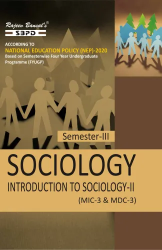 NEP Sociology Introduction To Sociology II (MIC-3/MDC-3)