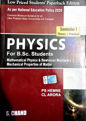 Physics For BSC Student Semester-1