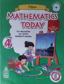 New Mathematics Today For Class 4