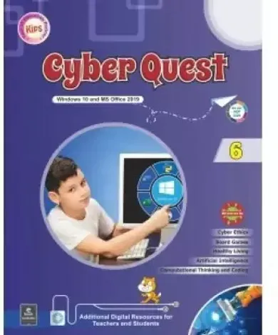 Cyber Quest Window 10 & Ms Office 2019 Class 6