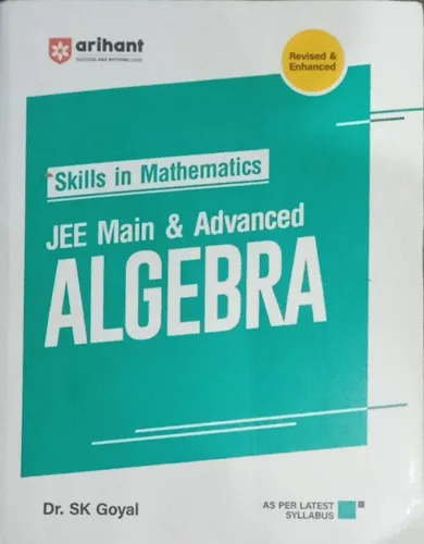 Algebra For Jee Main & Advanced