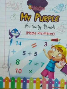 My Purple Activity Book- Maths- Pre-Primer