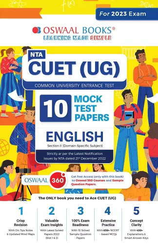 Nta Cuet Ug Mock Test English ( 2023 )