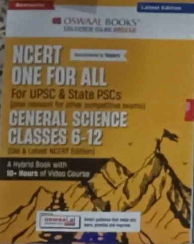 Ncert One For All For Upsc And State Psc General Science 6-12th