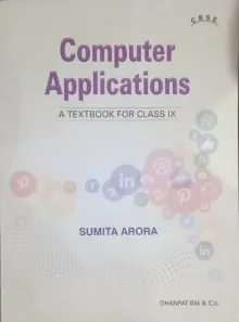 Computer Applications-9 (cbse) Sumita Arora