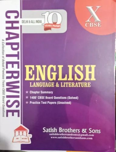 Chapterwise English Lang.& Lit. 10 Year Papers-10