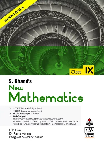 New Mathematics For Class 9 S Chand's 