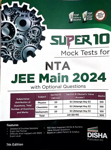 Super 10 Mock Tests for NTA JEE Main 2024