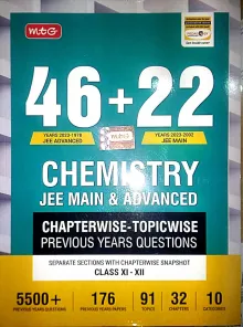46+22 Years Chemistry Jee Main & Advanced-11&12