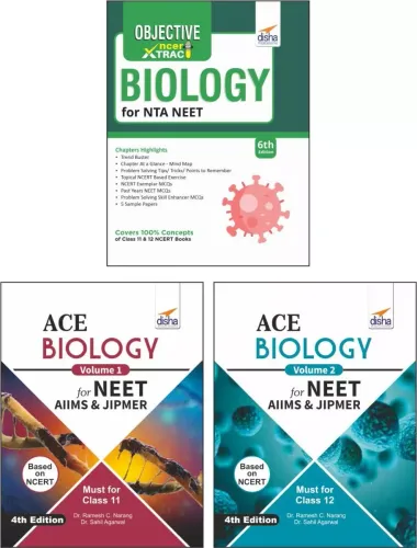 Mega Success Package for NEET Biology-set of 3 books