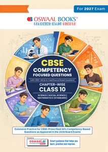CBSE Competency Focused Questions Class 10 Chapter-wise Oswaal
