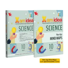 Xam idea Science Class 10 – (CBSE 2026-27) | Mind Maps | Solved NCERT | Solved PYQs | MCQs, A-R, Case-based, VSA, SA, LA Questions | Solved 2026 CBSE Exam & Sample Papers | Practice Papers