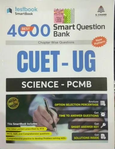 Best 4000 Smart Question Bank CUET-UG Science PCMB