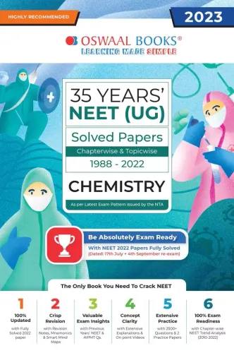 35 Years Neet (ug) Chemistry Solved Papers