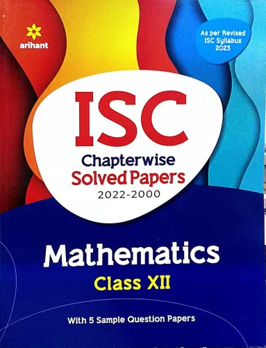 Isc Chapterwise Topicwise Mathematics-12