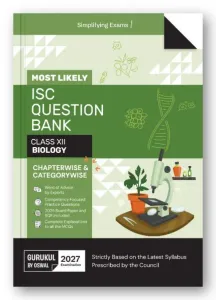 Biology Most Likely Question Bank ISC Class 12 for 2027 Exam