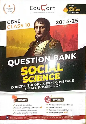 Cbse Question Bank Social Science-10 (2024-25 )