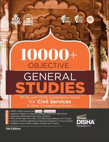 10000+ Objective General Studies Mcq 100% Explanatory Notes for Civil Services & other Competitive Exams