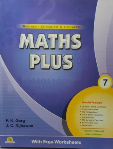 Maths Plus For Class 7