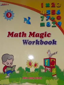 Math Magic Work Book For Class 3