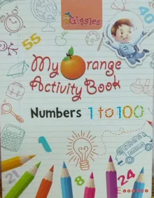 My Orange Activity Book- Number-1-100