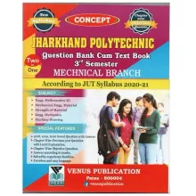 Concept Jharkhand Polytechnic Question Bank | 3rd Semester | | Mechanical Branch| Venus Publication ( English Medium )