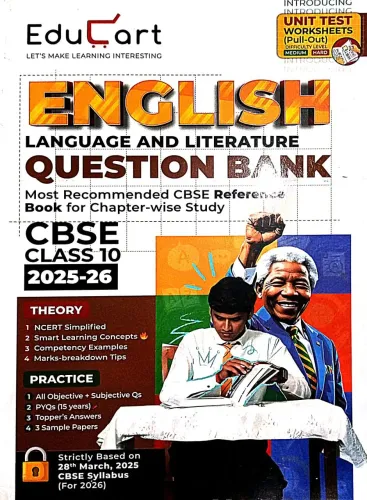 Cbse Question Bank English Language And Literature-10 (2025-26 )