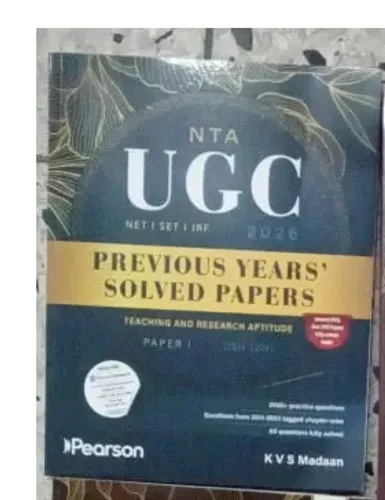NTA UGC PREVIOUS YEARS SOLVED PAPERS