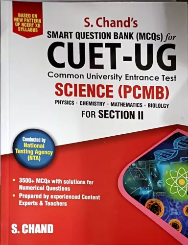 Smart Question Bank (MCQ) for CUET - UG Science (PCMB)