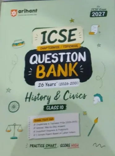 ICSE Chapterwise Topicwise Question Bank History & Civics-10