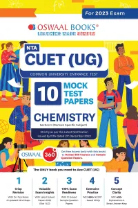 Nta Cuet (ug) 10 Mock Test Sample Question Papers Chemistry-2023