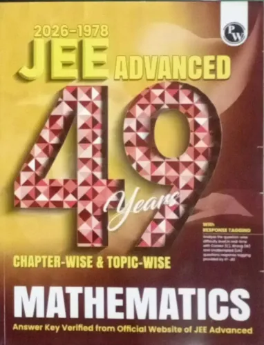 Jee Advanced 49 Years C/w & T/w Mathematics (2026-1978)