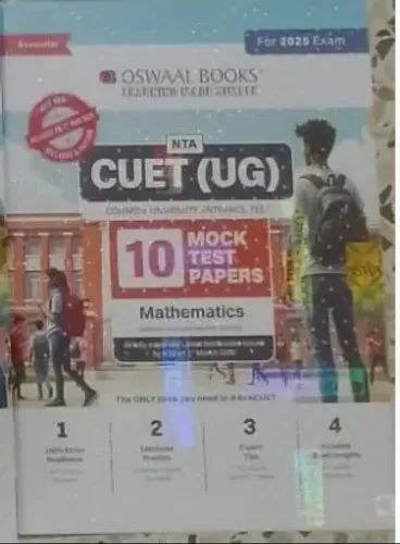 Nta Cuet (ug)10 Mock Test Papers Mathematics