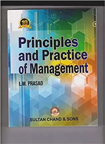 PRINCIPLES AND PRACTICE OF MANAGEMENT Paperback 