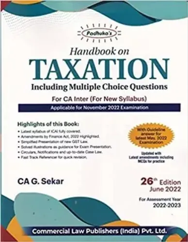 HANDBOOK ON TAXATION