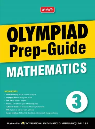 Olympiad Prep-Guide Mathematics Class - 3, IMO Chapterwise Previous Year Question Paper For 2022-23 Exam 