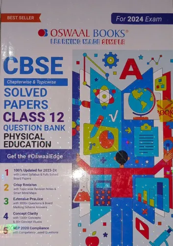 CBSE SOLVED PAPERS CLASS - 12 QUESTION BANK PHYSICAL EDUCATION (2024)
