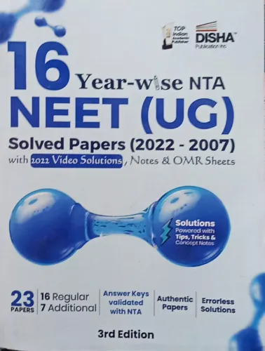 16 Year Wise Nta Neet (UG) Solved Papers