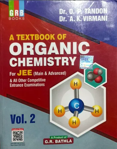 A Textbook Of Organic Chemistry For Jee. (2nd Year)