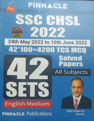 Ssc Chsl 2022 42 Sets Solved Papers