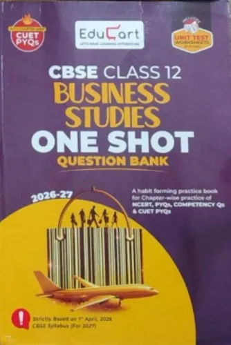 One Shot Cbse Question Bank Business Studeis-12 (2026-27)