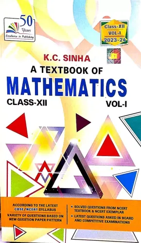 A Text Book Of Mathematics-12 Vol-1