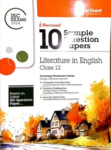 Isc I Succeed 10 Sample Question Papers English Literature-12 (2024)