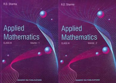 Applied Mathematics For Class 11 (Set Of 2 Vol) Examination